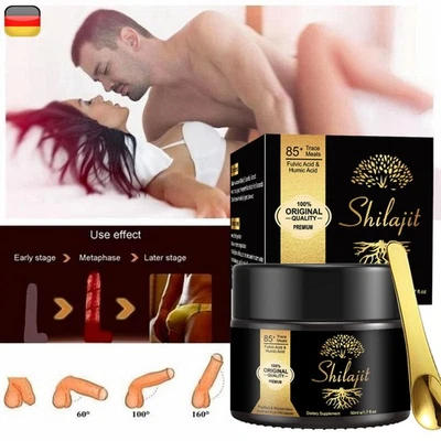 MARKENLOS 🌿 Shilajit Original Himalaya Bio – 50g Reines Shilajit Harz, Geprüft✅
