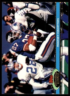 1991 Stadium Club Rodney Hampton New York Giants #58 - Image 1 of 2