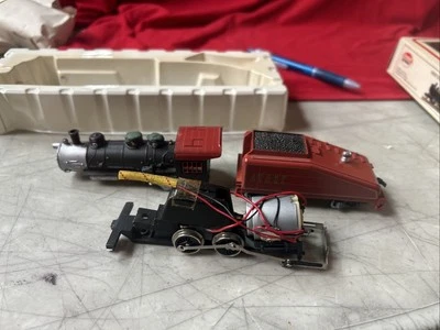 Model Power 6634 AT&SF Santa Fe Steam Locomotive & Tender EXC in Box - Image 1 of 4