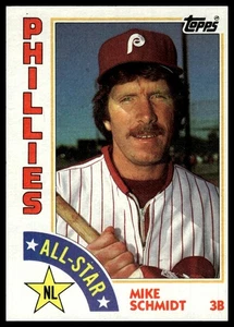 Mike Schmidt All Star 1984 Topps #388 - Imagen 1 de 2