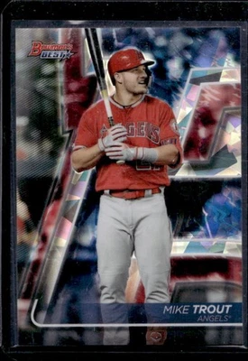 Bowman's Best Mike Trout Atomic Refractor #2 Angels 2020 Foto 1 de 2
