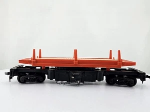 *READ HO Scale Tyco Red Tilting Log Dump Car Train Operating Side Rolling Stock - Picture 1 of 11