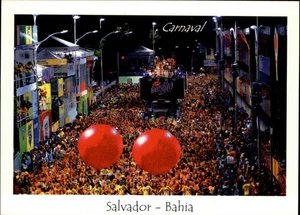 SALVADOR BAHIA Postal BRASIL Postal Postal Carnaval Carnaval - Imagen 1 de 2