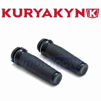 Kuryakyn Thresher Grips for 2008-2009 Harley Davidson FLTR Road Glide - nt - Image 1 of 4