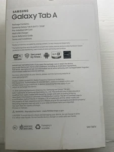 Samsung Galaxy Tab a 8 Inch 2018 32GB SM-T387V - Picture 1 of 2