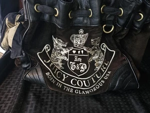 Borsa a mano vintage Juicy Couture Daydreamer Scottie Dogs borsa Y2K tote bag velluto  - Foto 1 di 18