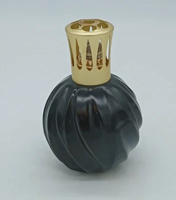 Lámpara de fragancia Lampe Berger Athena remolino negro con mecha Francia Foto 1 de 4