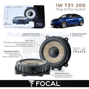 Front Lautsprecher Boxen FOCAL Plug & Play IW T3Y 200 150W für Tesla Model Y - Bild 1 von 6
