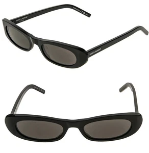 Brandneue SAINT LAURENT SHADOW SL 557 schwarze Sonnenbrille mit Etui & Tuch! - Bild 1 von 8