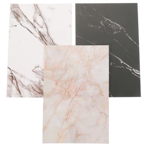 3Pcs Marble Texture Photography Boards for Food and Cosmetic Products - Picture 1 of 12