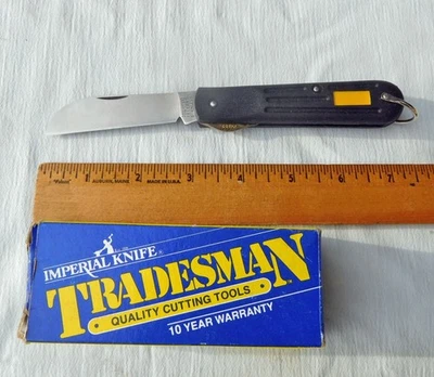 Imperial Tradesman TM9 Knife Sheepsfoot Blade New in Box Ireland - Image 1 of 4