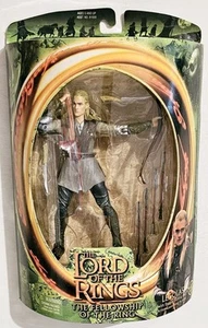 2001 TOY BIZ LORD OF THE RINGS THE FELLOWSHIP OF THE RING LEGOLAS ACTION FIGURE - Picture 1 of 4
