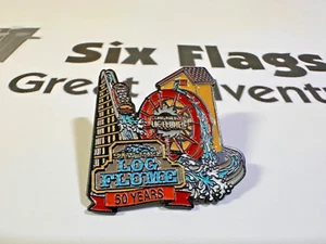 Six Flags® Great Adventure NJ • Log Flume 50 Years Limited Member Anstecknadel - Bild 1 von 4