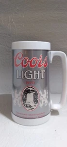 Vintage COORS LIGHT + SCHLITZ MALT LIKÖR BULL Thermo-Serv Isoliert TASSEN BECHER - Bild 1 von 13
