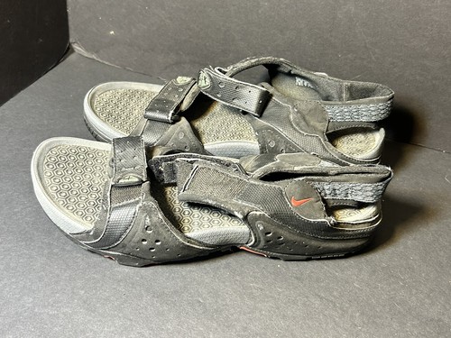 Sandali Nike ACG vintage taglia 10 neri regolabili comodi