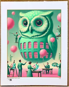 Street Art Surreal Gaming Pop Art SIGNED LTD ED ART Print CleverVision Art Labs - Picture 1 of 1