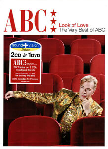 ABC Look Of Love: The Very Best Of ABC 2xCD + DVD MINT UK Import