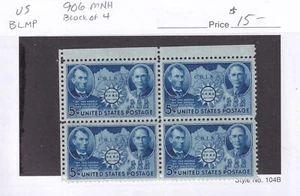 SELLOS DE MATT SCOTT #906 EDICIÓN RESISTENCIA CHINA DE 1942, BLOQUE DE 4, MNH - Imagen 1 de 2