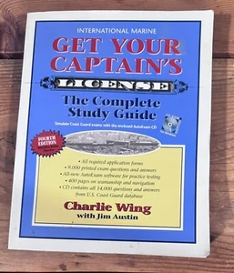Maritime Captains Exam Study Guide. Get Your Captain's License W/ Practice Test. - Imagen 1 de 8
