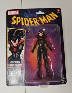 Marvel Legends Spider-Man Jessica Drew Spider-Woman Black Suit 6" Action Figure - Picture 1 of 2