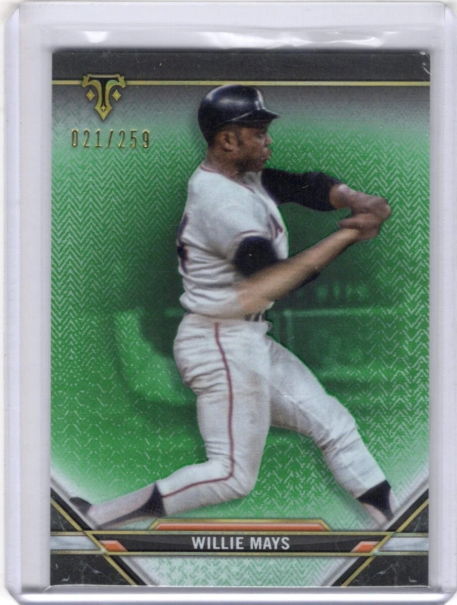 Willie Mays 2021 Topps Triple Threads Emerald #88  #d 21/259