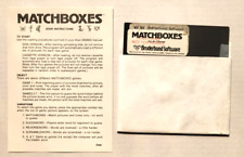 1983 MATCHBOXES ATARI 400 800 Broderbund game DEALER DEMO VERY RARE Brøderbund