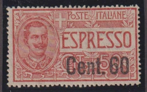 E2715: Italy #E11 Mint, OG, F-VF, NH; CV $47++ - Picture 1 of 1