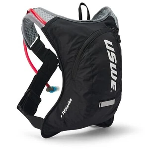 Paquete de hidratación vertical USWE 4L con vejiga de 2,0 L MTB ciclismo trail running - negro - Imagen 1 de 4
