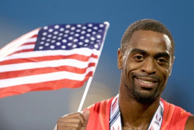 Impresión de pared artística Tyson Gay US Atletismo Sprinter Runner - PÓSTER 20x30 Foto 1 de 4