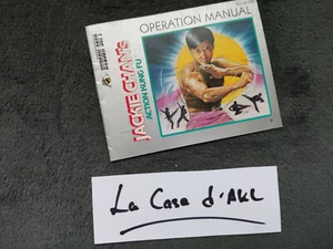 Notice seule Nintendo NES - version USA - Jackie Chan's Action Kung Fu - Photo 1/2