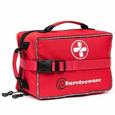 Large First Aid Kit & Added Mini Kit for Family, Home, Office,