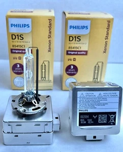 2x New OEM for Philips D1S 85410 WX Xenon HID Light Bulbs Lamps Germany made - Picture 1 of 1