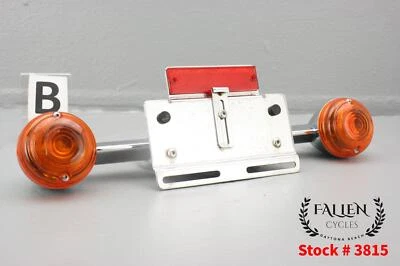 Victory Classic Cruiser V92C 2003 señales de giro traseras + montaje en matrícula Foto 1 de 4