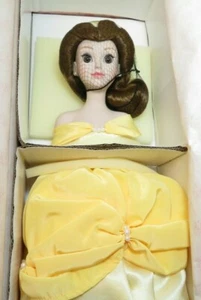 Disney BELLE Beauty and the Beast Doll Porcelain (18") New in Box COA - Limited - Picture 1 of 4