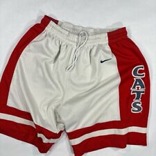 Vintage Nike Team NCAA Arizona Wildcats Basketball Shorts Mens Size L Red White