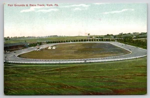 York PA Fair Grounds And Race Track 1908 To Mechanicsburg  Postcard G50 - Picture 1 of 2