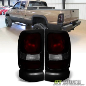 Dodge Ram 1500 2500 3500 1994-2001 luces traseras rojas humo lámparas de freno mercado de accesorios - Imagen 1 de 4