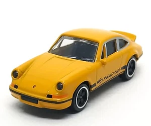 Majorette Porsche 911 Carrera RS 2.7 Yellow 1:56 (3") no Package - Picture 1 of 6