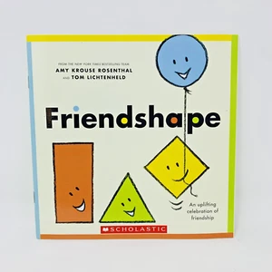 FRIENDSHAPE softcover by Amy Krouse Rosenthal & Tom Lichtenheld 2015 - Picture 1 of 9