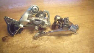 Vintage Shimano STX Rear Derailleur RD-MC30 + Front Derailleur FD-MC32 34.9 - Picture 1 of 12