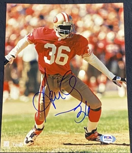 Merton Hanks San Francisco 49ers Autographed Auto Signed 8x10 Photo ~ PSA/DNA - Picture 1 of 5