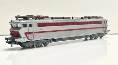LIMA HO SNCF CC40101 TRANS EUROP EXPRESSLOK 4 STROMABNEHMER UND TÜRGELÄNDER - Bild 1 von 4