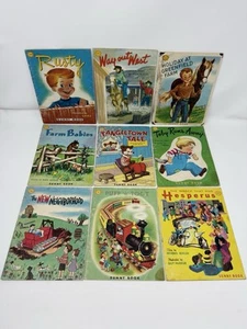 SUNNY BOOKS Lot of 9 Samuel Lowe VTG Illustrated Children's Picture Readers PB - Picture 1 of 24