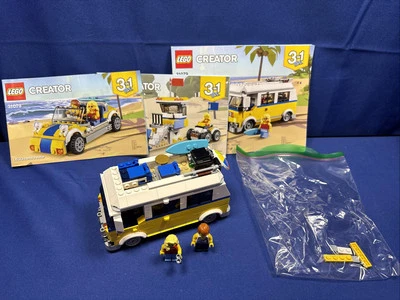 LEGO CREATOR 3 In 1 (31079) “Sunshine Surfer Van” 100% Complete! - Image 1 of 4