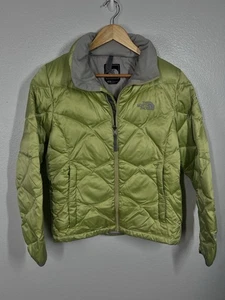 Giacca North Face Aconcagua donna verde medio 550 piumino d'oca puffer coat - Foto 1 di 14
