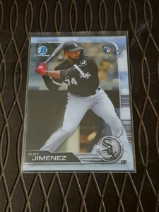 Eloy Jimenez 2019 Bowman Chrome Baseballkarte - Bild 1 von 2