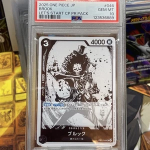 PSA 10 Brook Parallel EB01-046 Comencemos Campaña Promoción Una Pieza TCG JAPONÉS - Imagen 1 de 12