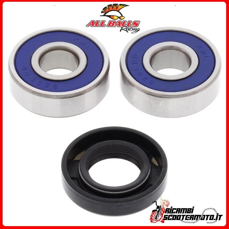 VORDERRADLAGERSATZ All Balls Kawasaki KLX 125 L 2004 25-1439#2 — 第 1/1 张图片