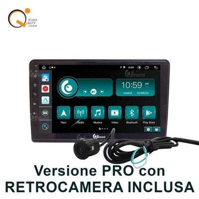 Jfsound JF-039-X9C-D5-PRO autoradio car tablet 9" fit Fiat Ducato 250 no monitor - Immagine 1 di 4