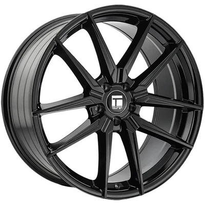 Touren TR94 19x8.5 5x4.5" +35mm Gloss Black Wheel Rim 19" Inch Foto 1 de 4